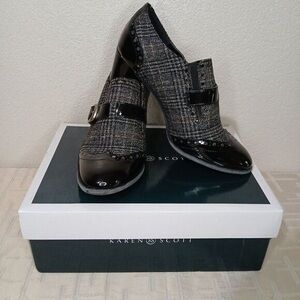 Karen Scott Women's Black and Gray Heels